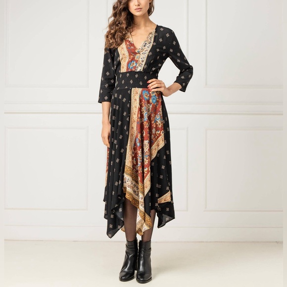 NWT DESIGUAL GELIA DRESS SIZE 6 - Picture 2 of 11